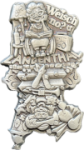 Plakette 2024 Silber